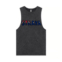 S / Black / Large Front Design Straya 🐨 - Tank