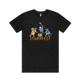 S / Black / Large Front Design Stumpfest 🪓 - Men's T Shirt