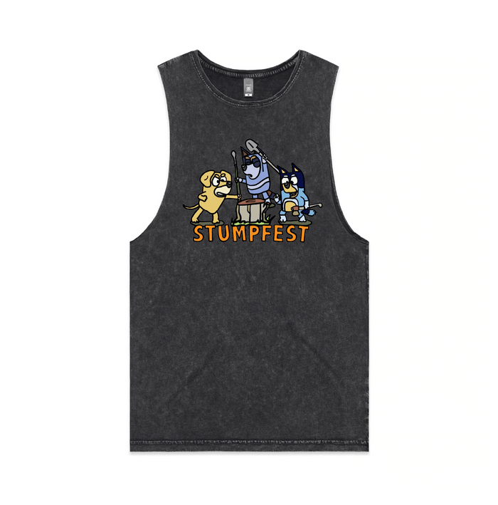 S / Black / Large Front Design Stumpfest 🪓 - Tank