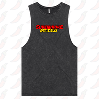S / Black / Large Front Design Superbroke Car guy 🚗💸 – Tank