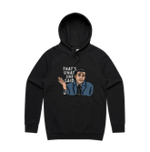 S / Black / Large Front Design That's What She Said 🖨️ - Unisex Hoodie