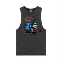 S / Black / Large Front Design Thomas The Dank Engine 🚂 - Tank