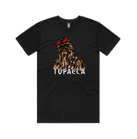 S / Black / Large Front Design Tupacca ✊🏾 - Men's T Shirt
