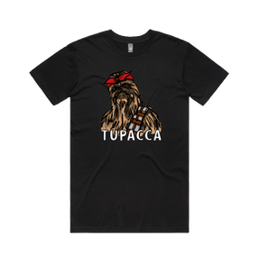 S / Black / Large Front Design Tupacca ✊🏾 - Men's T Shirt