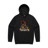 S / Black / Large Front Design Tupacca ✊🏾 - Unisex Hoodie