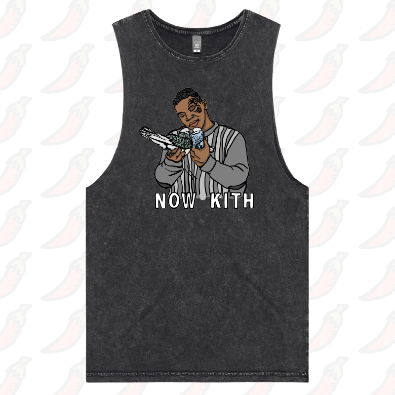 S / Black / Large Front Design Tyson Now Kith 🕊️ – Tank