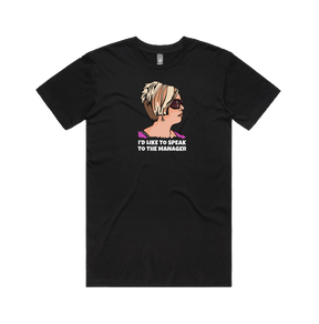 S / Black / Large Front Design Unleash the Karen 😤 - Men's T Shirt