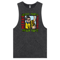 S / Black / Large Front Design VB Longneck Christmas 🎄👍  - Tank