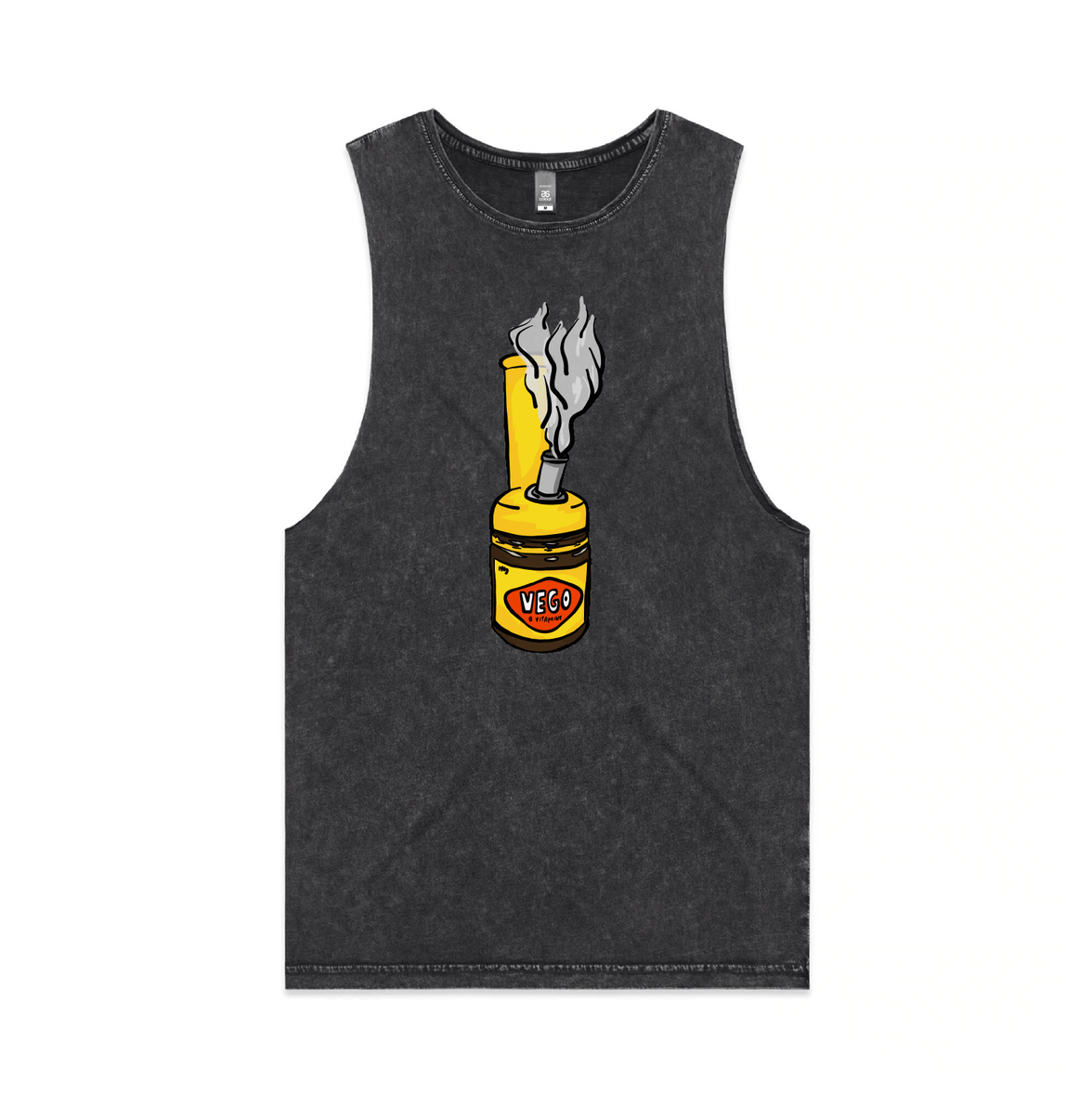S / Black / Large Front Design Vegoblaze 🌬️ - Tank