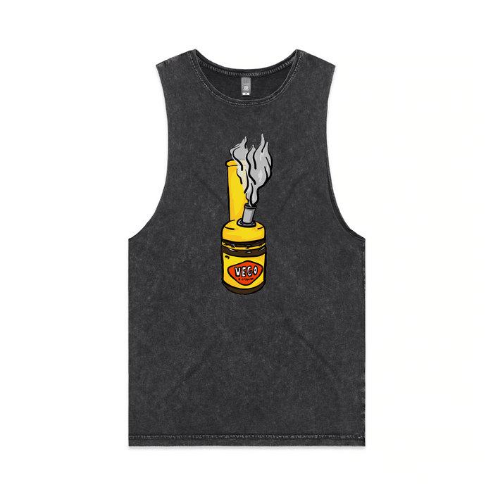 S / Black / Large Front Design Vegoblaze 🌬️ - Tank