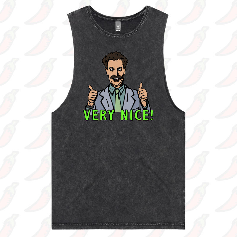 S / Black / Large Front Design VERY NICE 👍 – Tank