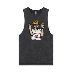 S / Black / Large Front Design Vote for Pedro 👓 - Tank