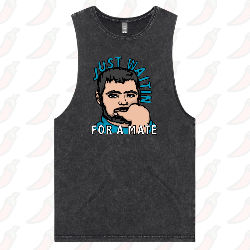 S / Black / Large Front Design Waiting for a Mate 🚨 - Tank