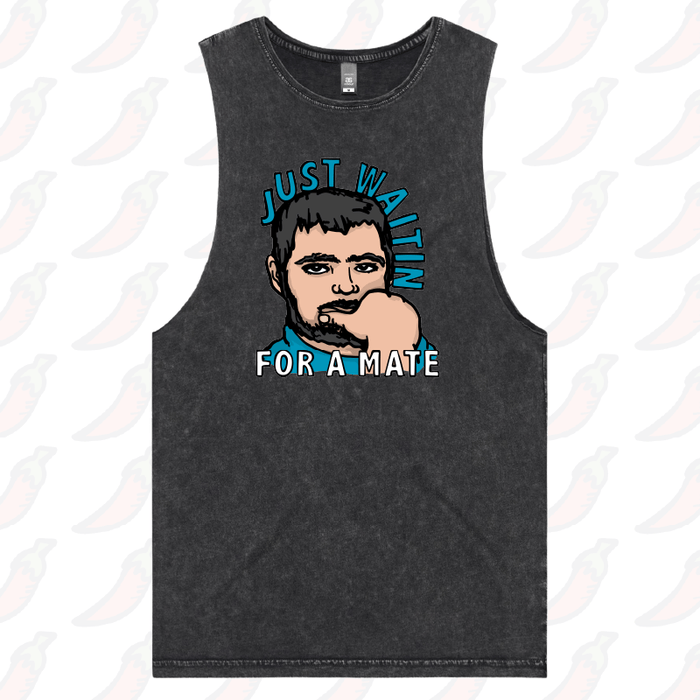 S / Black / Large Front Design Waiting for a Mate 🚨 - Tank