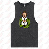 S / Black / Large Front Design Will Ferrell Elf Christmas 🧝🎄- Tank