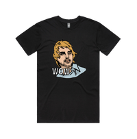 S / Black / Large Front Design Wow 😲 - Men's T Shirt