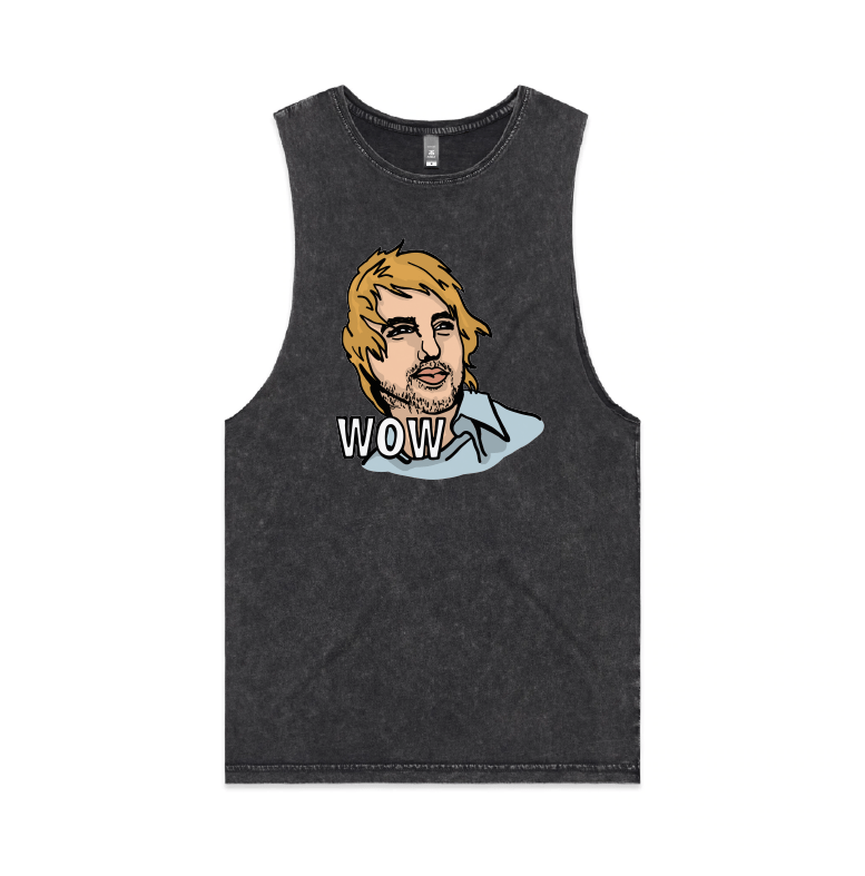 S / Black / Large Front Design Wow 😲 - Tank