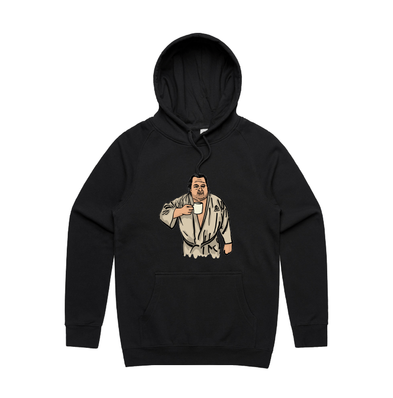 S / Black / Large Front Print Big Ed (90 Day Fiance) 🛺 - Unisex Hoodie