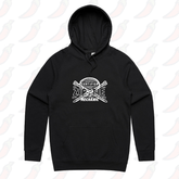 S / Black / Large Front Print Certified Ziptie Mechanic 🔧 – Unisex Hoodie