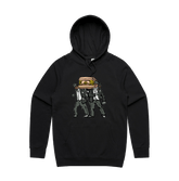 S / Black / Large Front Print Coffin Dance ⚰️ - Unisex Hoodie