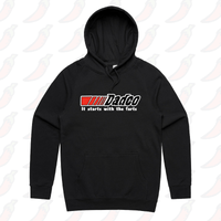 S / Black / Large Front Print Dadco 🔧💨 – Unisex Hoodie