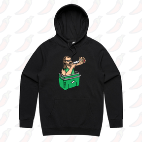 S / Black / Large Front Print GREAT NORTHERN SHOEY 🍺 - Unisex Hoodie