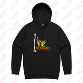 S / Black / Large Front Print I Found This Humerus 🦴 – Unisex Hoodie