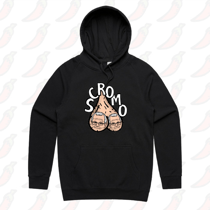 S / Black / Large Front Print Scromo 🥜🥜  – Unisex Hoodie