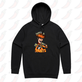 S / Black / Large Front Print SNAKE IN MY PANTS 🐍- Unisex Hoodie