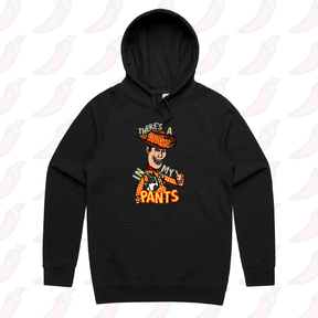 S / Black / Large Front Print SNAKE IN MY PANTS 🐍- Unisex Hoodie