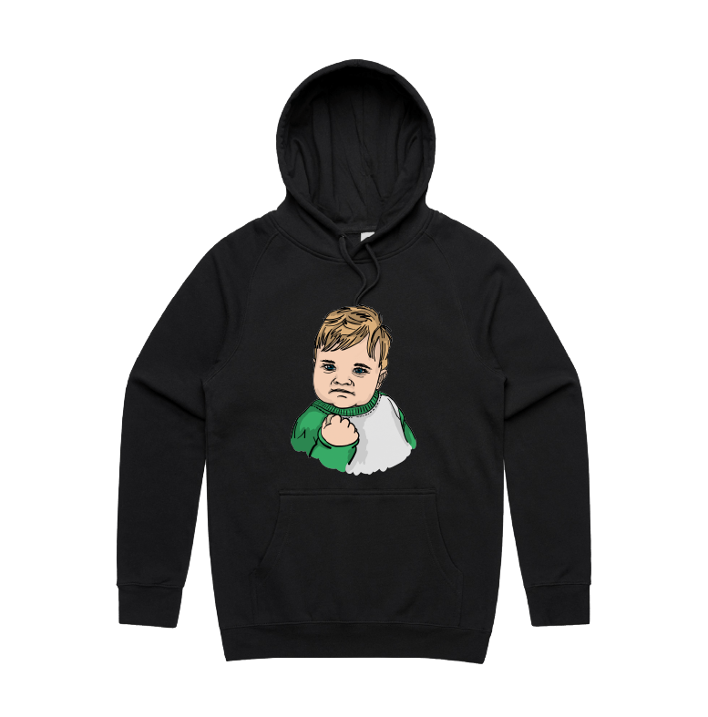 S / Black / Large Front Print Success Kid ✊ - Unisex Hoodie