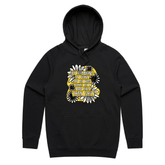 S / Black / Large Front Print Sweary Mum 🤬🎀 - Unisex Hoodie