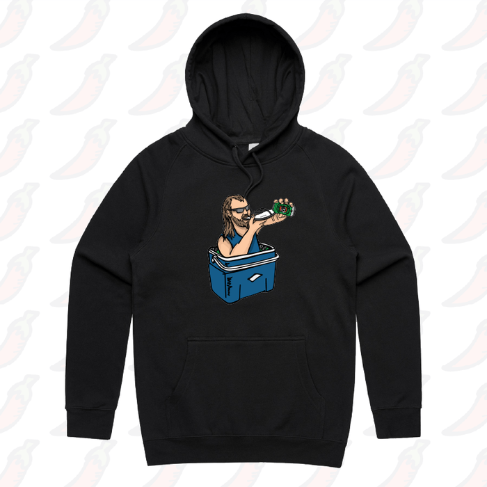 S / Black / Large Front Print VB Shoey 🍺 - Unisex Hoodie