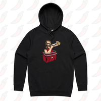 S / Black / Large Front Print XXXX Shoey 🍺 - Unisex Hoodie