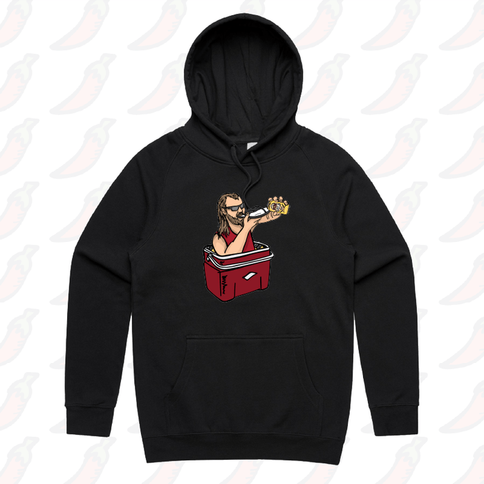 S / Black / Large Front Print XXXX Shoey 🍺 - Unisex Hoodie