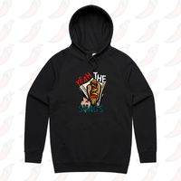 S / Black / Large Front Print Yeah the Snags! (YTS!) 🌭 - Unisex Hoodie