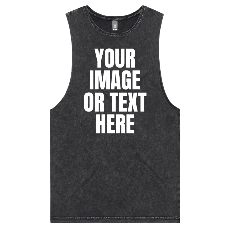 S / Black Make Your Own 👕 - Tank