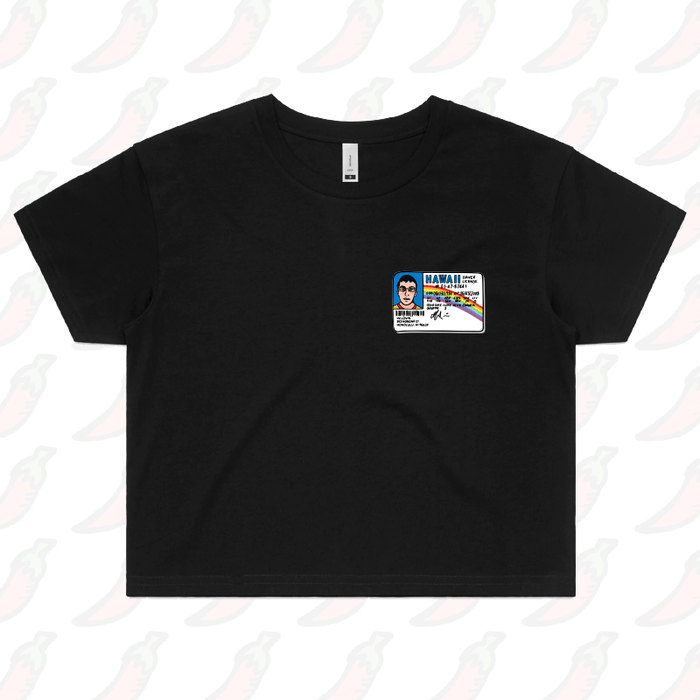 S / Black McLovin 🤓🌈 – Women's Crop Top