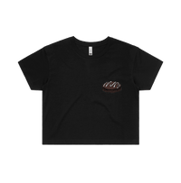 S / Black MUD CAKE 🎂 - Women's Crop Top