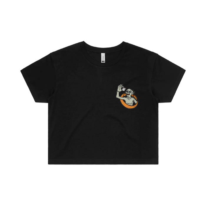 S / Black My Precious 👃🏻 - Women's Crop Top