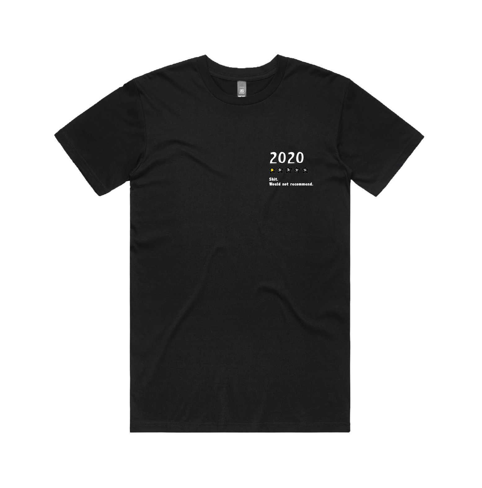 S / Black / Small Front Design 2020 Review ⭐ - Men's T Shirt