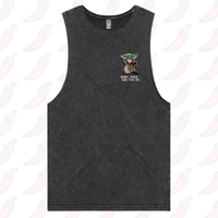 S / Black / Small Front Design Baby Yoda Love 👽❤️- Tank
