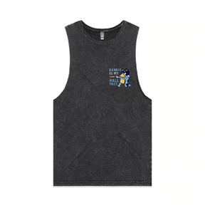 S / Black / Small Front Design Bandit Hall Pass 🦴 - Tank