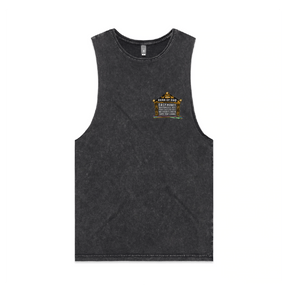 S / Black / Small Front Design Bank of Dad 💰 - Tank