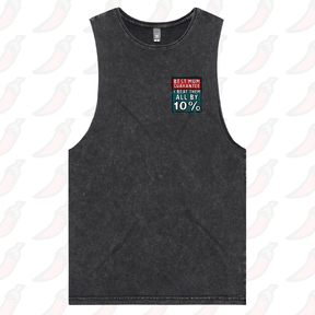 S / Black / Small Front Design Best Mum Guarantee 🔨 - Tank