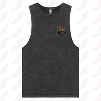 S / Black / Small Front Design Black Rat 🐀 - Tank