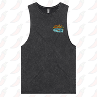 S / Black / Small Front Design Bonnie Doon 🚤 - Tank