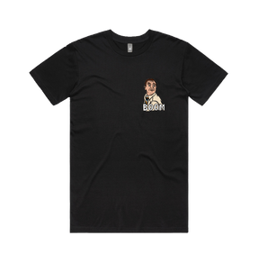 S / Black / Small Front Design Boom Boyle 🚨 - Men's T Shirt