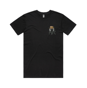 S / Black / Small Front Design Coffin Dance ⚰️ - Men's T Shirt