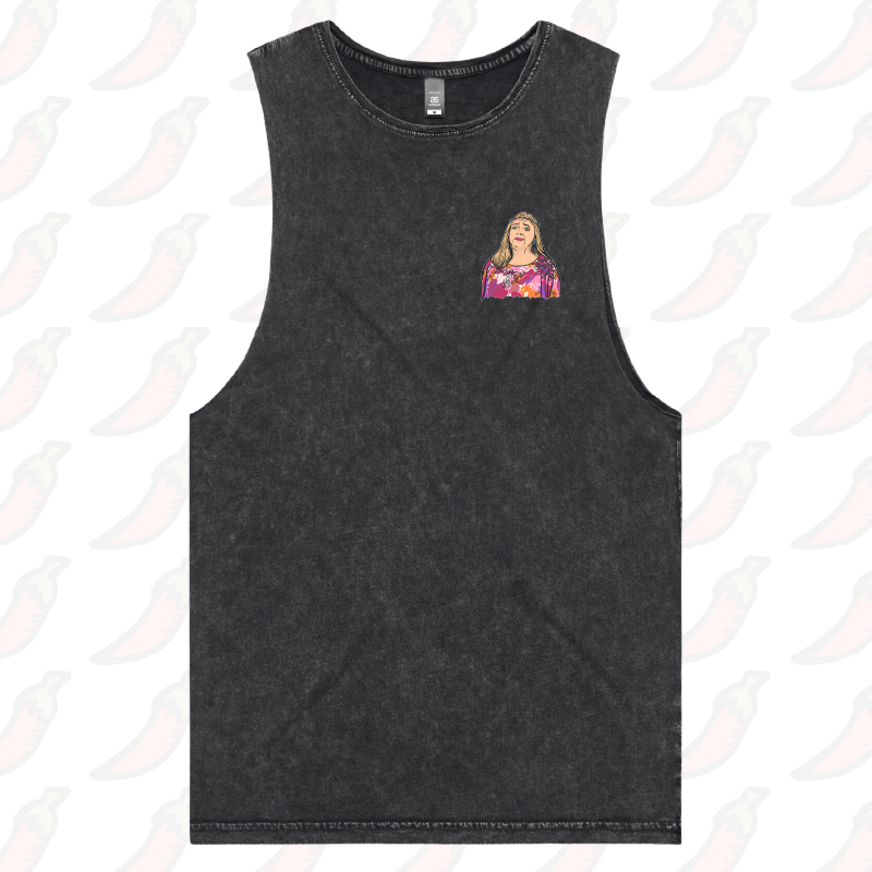 S / Black / Small Front Design Cool Cats & Kittens 😸 - Tank
